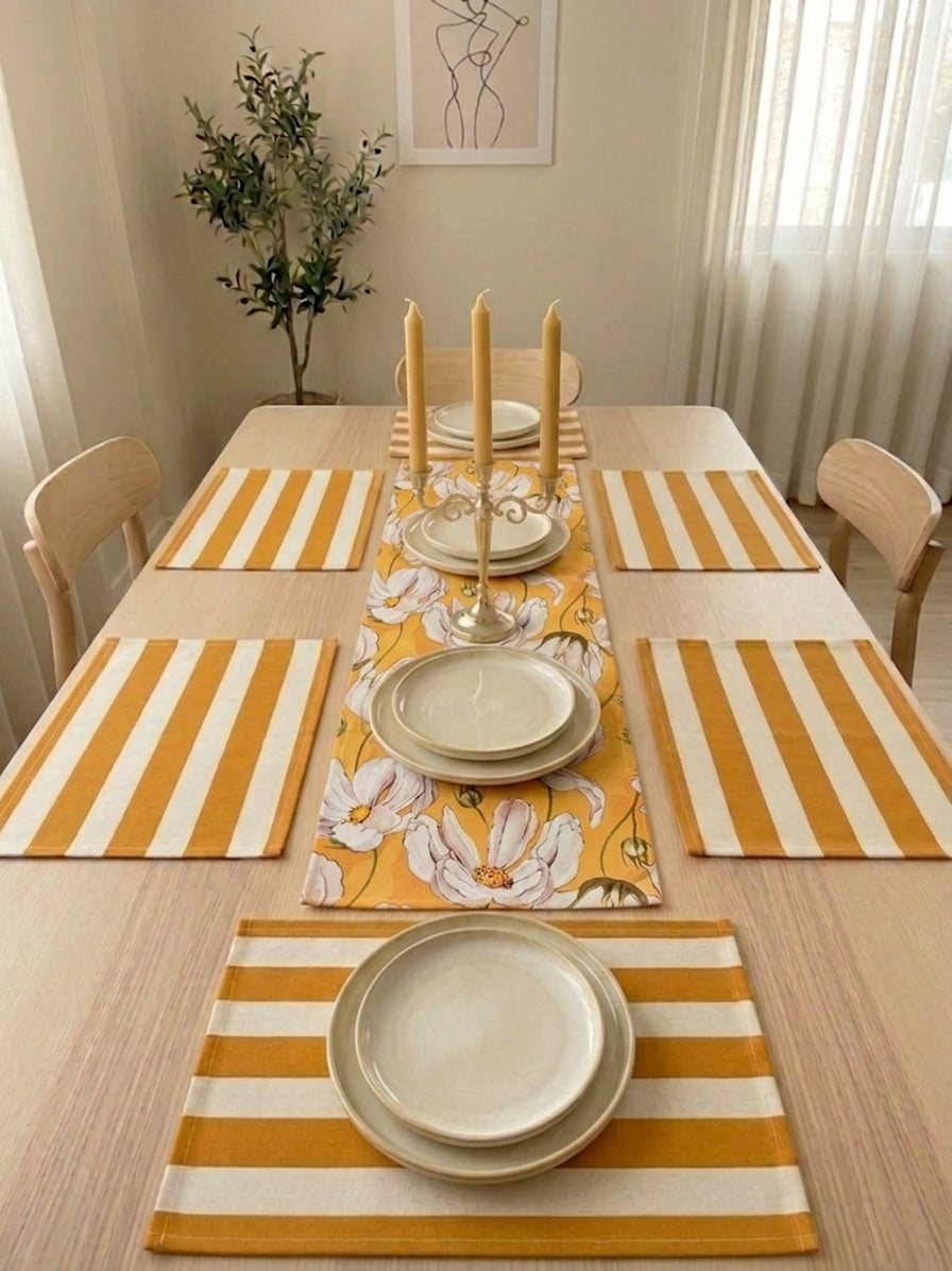 Amber - Yellow Blend Table Linen Set
