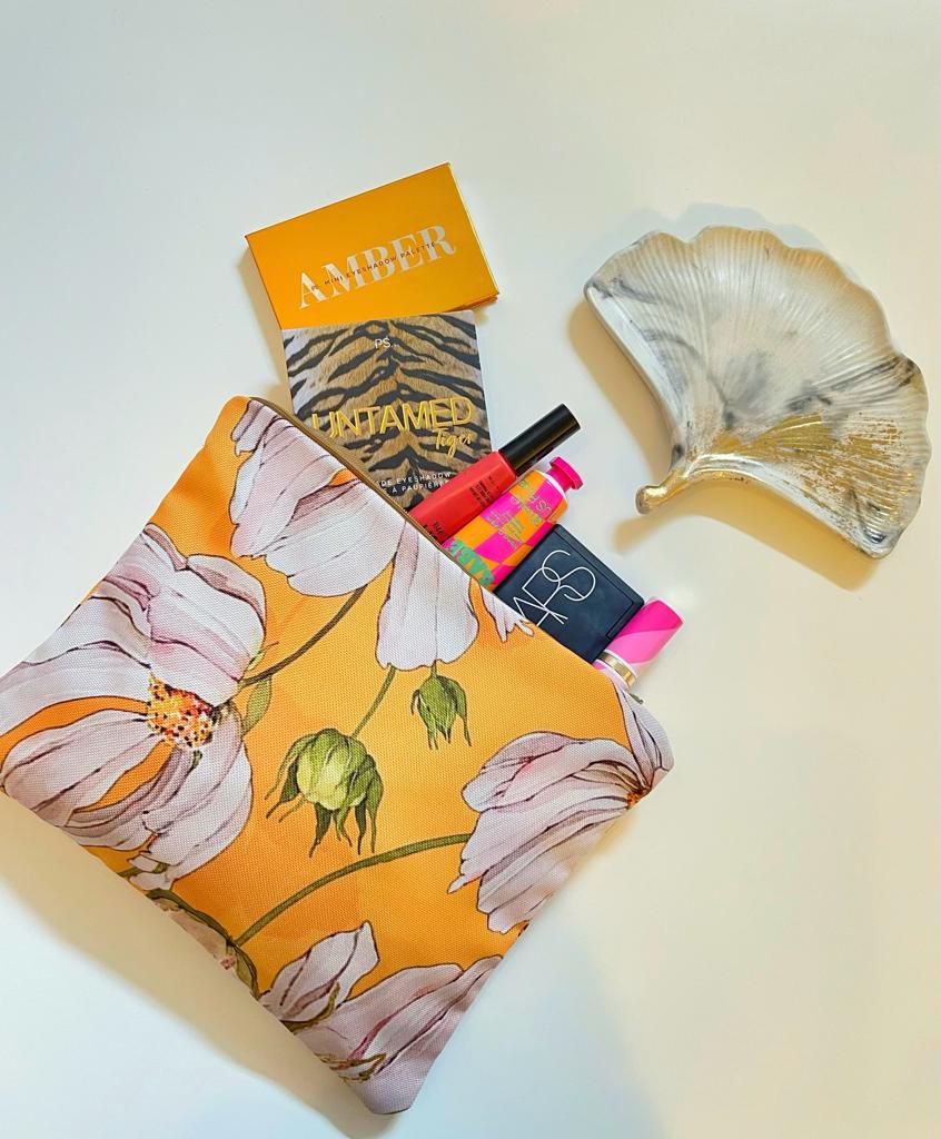 Amber Makeup Pouch