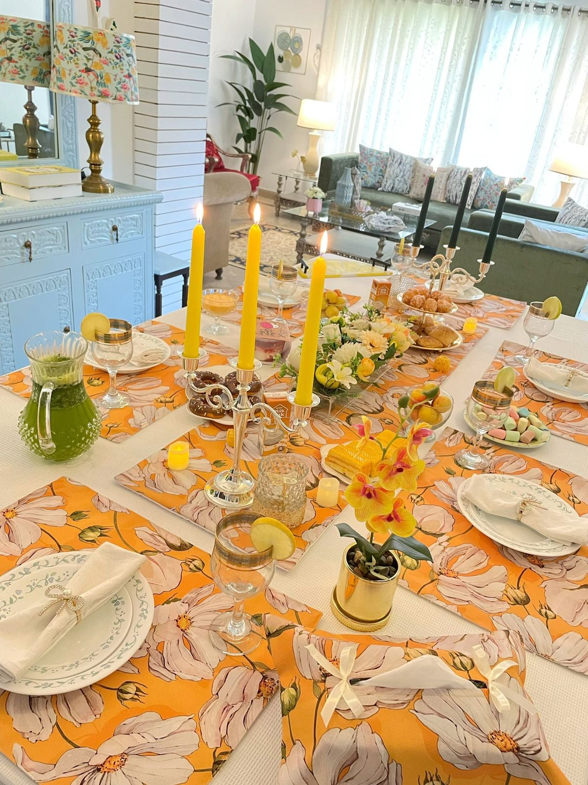 Amber Table Linen Set