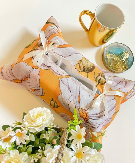 Amber Tissue Box Cover