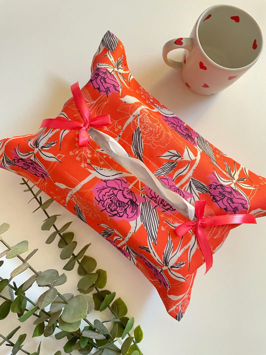 Apricot Tissue Box Cover