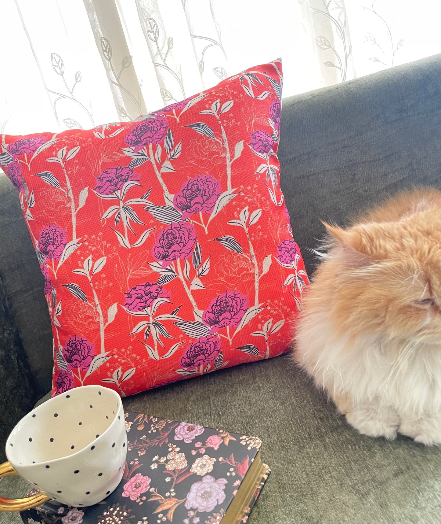 Apricot Cushion