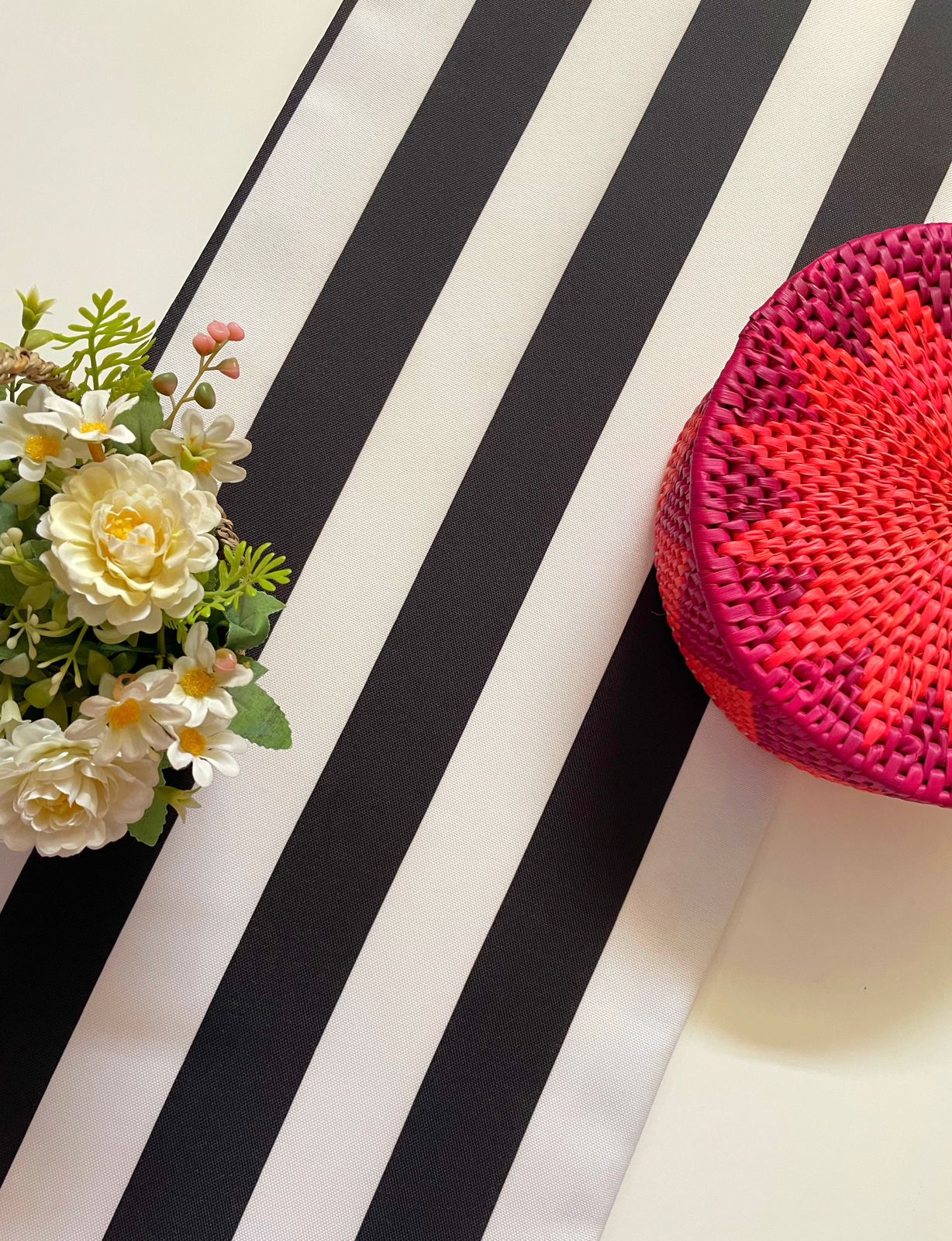 Black Blend Table Runner