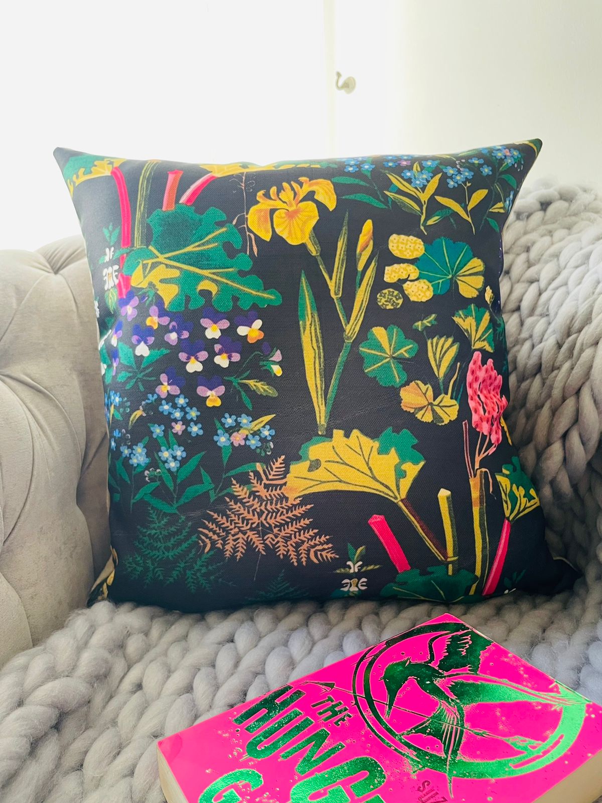Black Safari Cushion