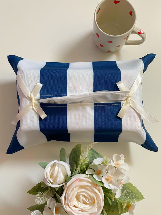 Blue Blend Tissue Box Cover