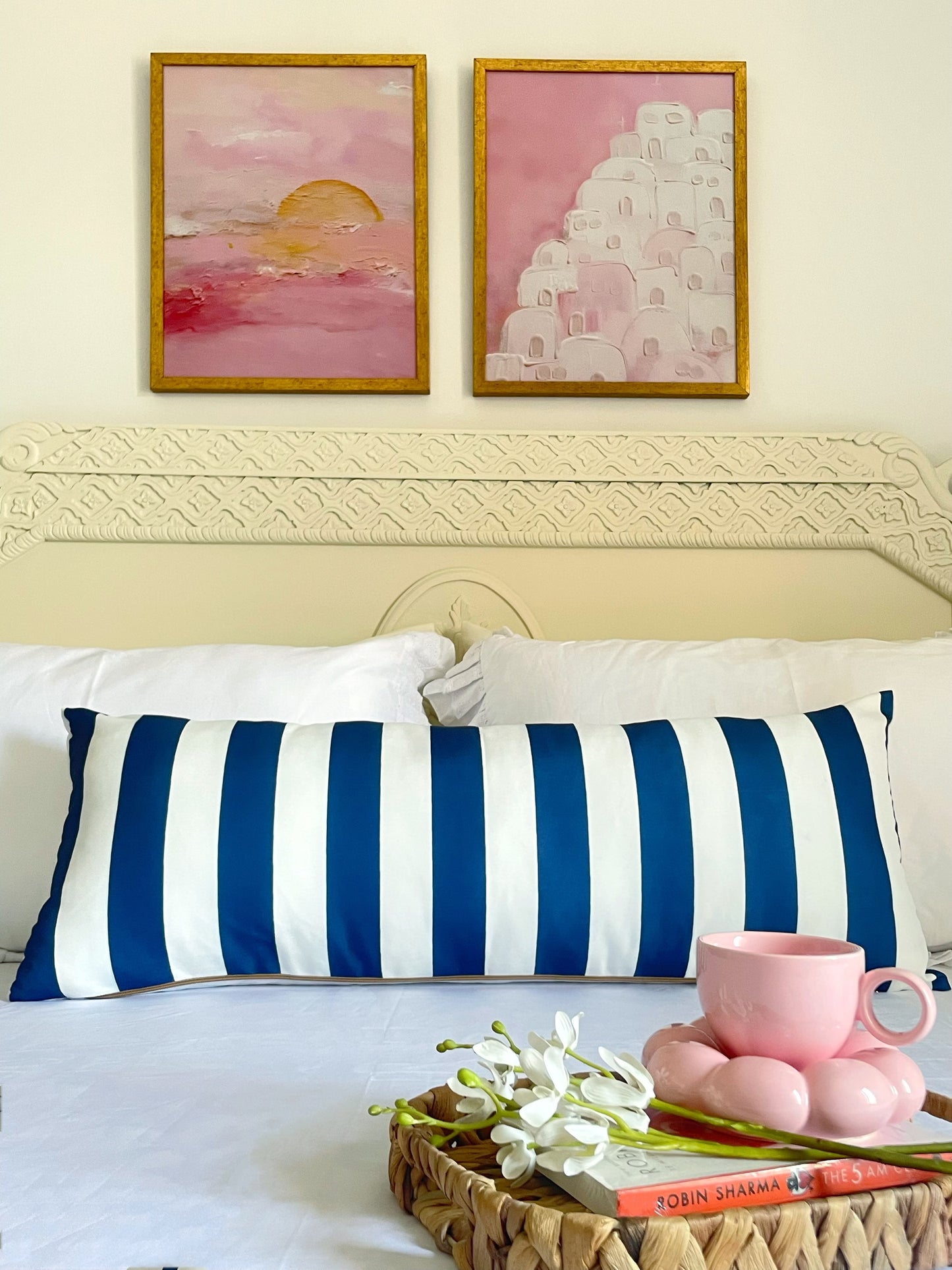 Blue Blend Lumbar Cushion