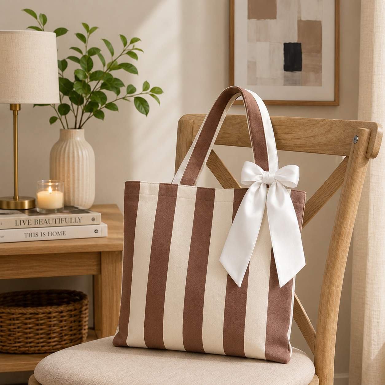 Brown Blend Tote Bag