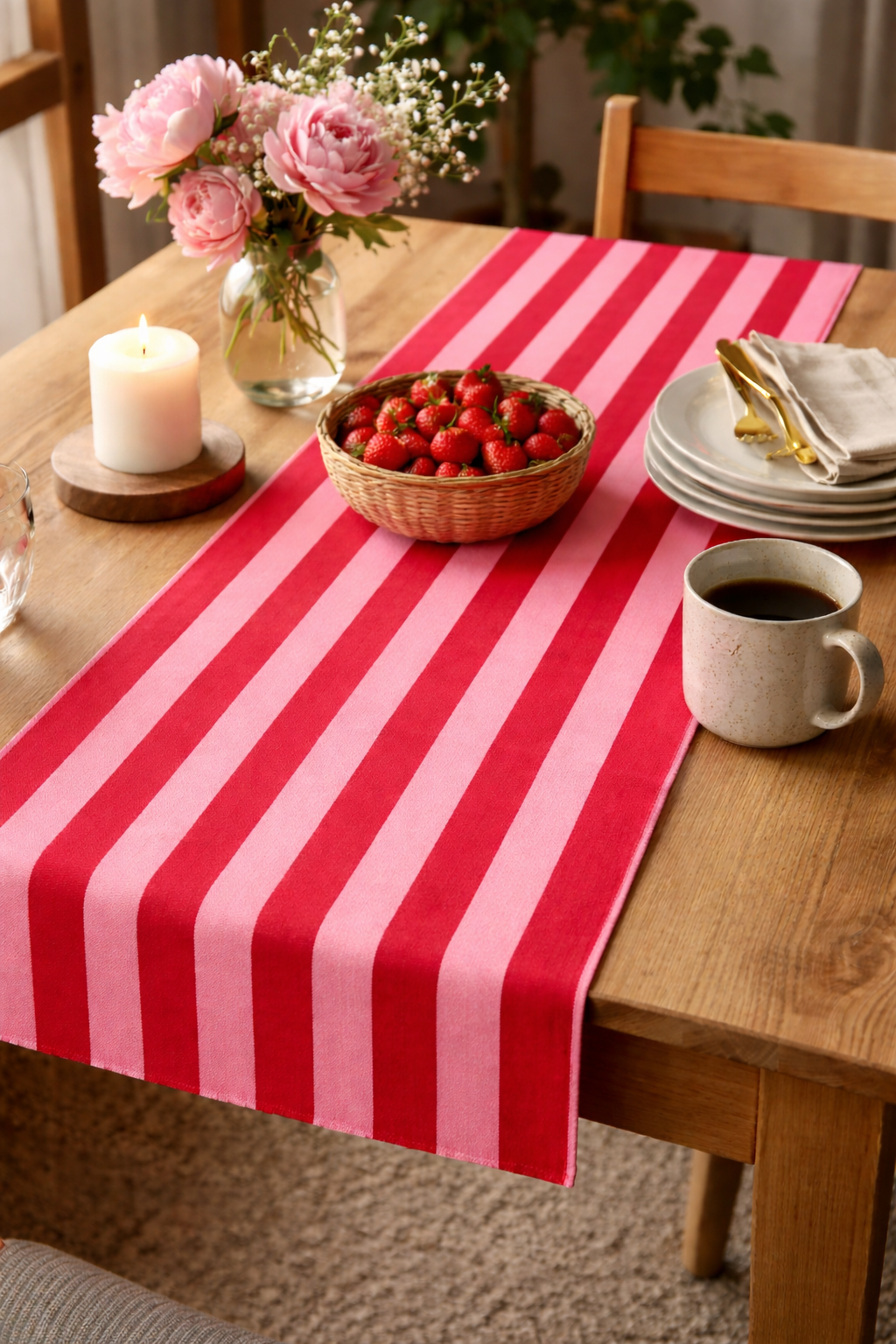 Candystripes Table Runner
