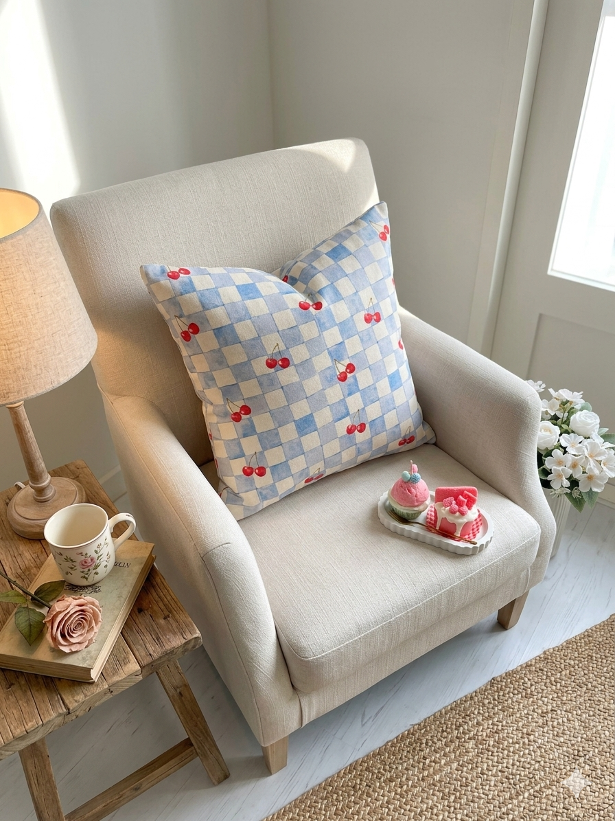Cherry Fields Cushion