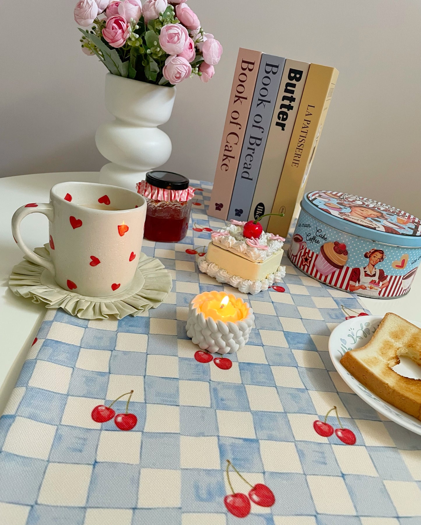 Cherry Fields Table Runner