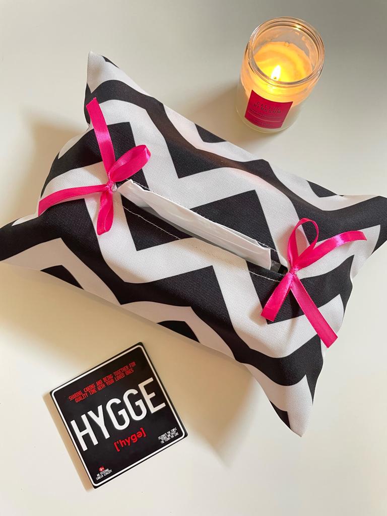 Chevron Tissue Box Cover