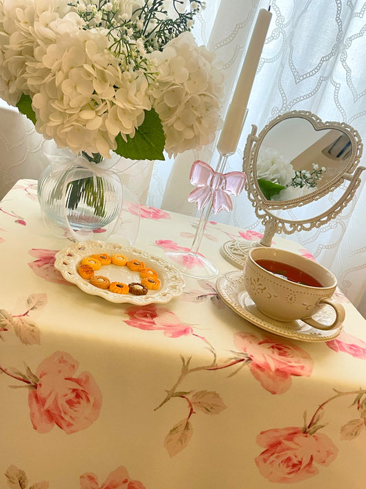 Cottage Blush Tablecloth