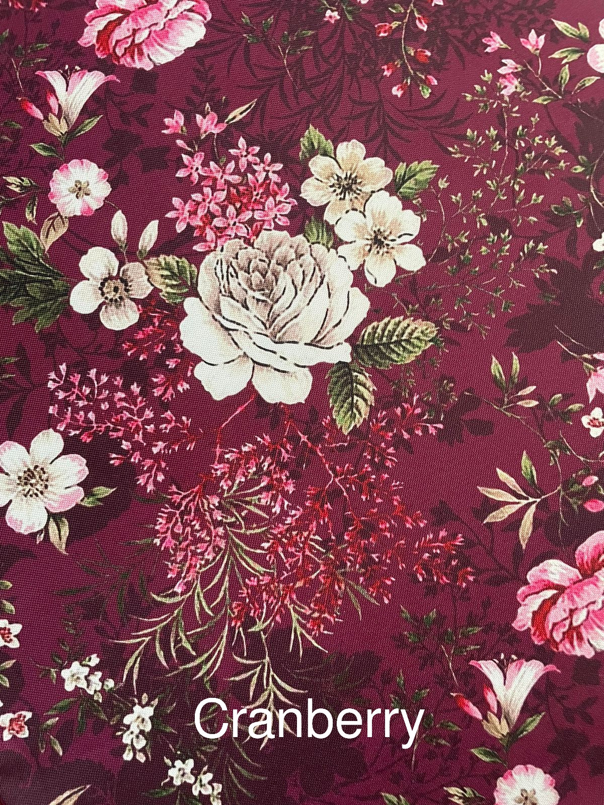 Cranberry Fabric