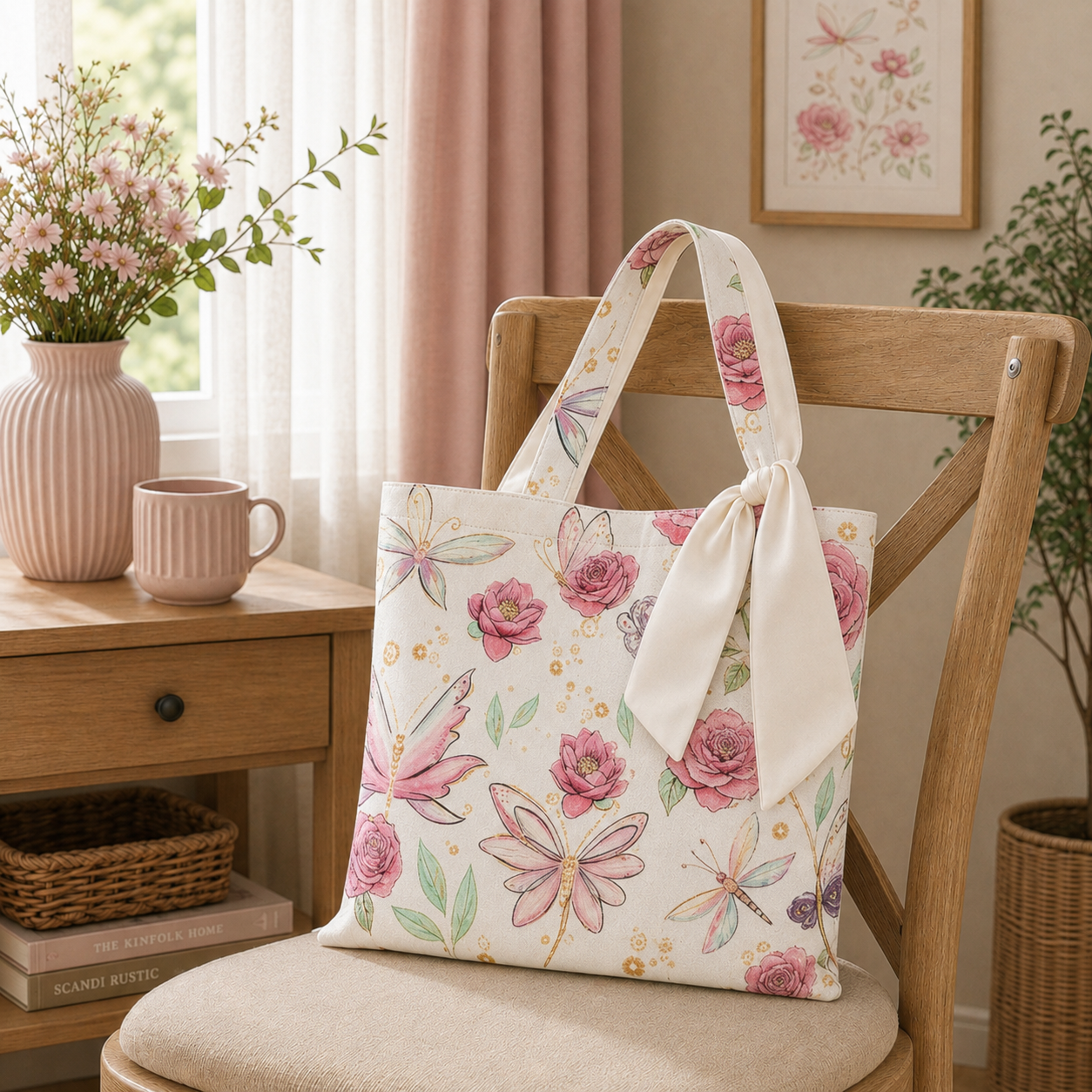 Flutterflies Tote Bag