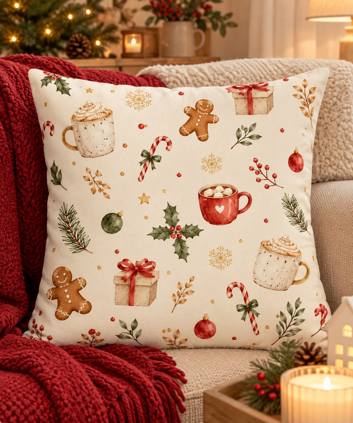 Frosty Cushion