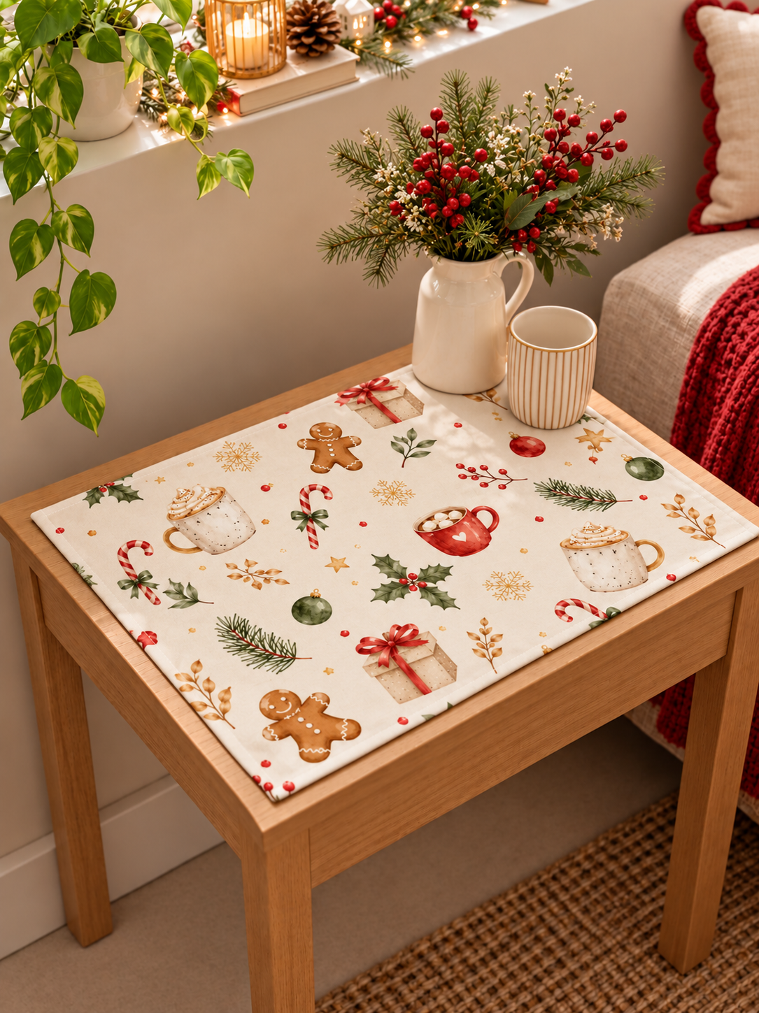 Frosty Table Mat