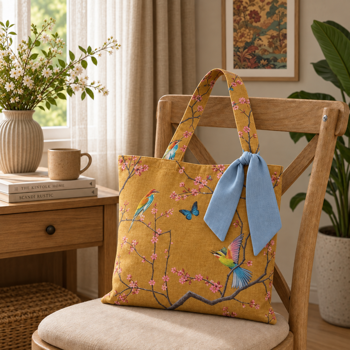 Golden Haze Tote Bag