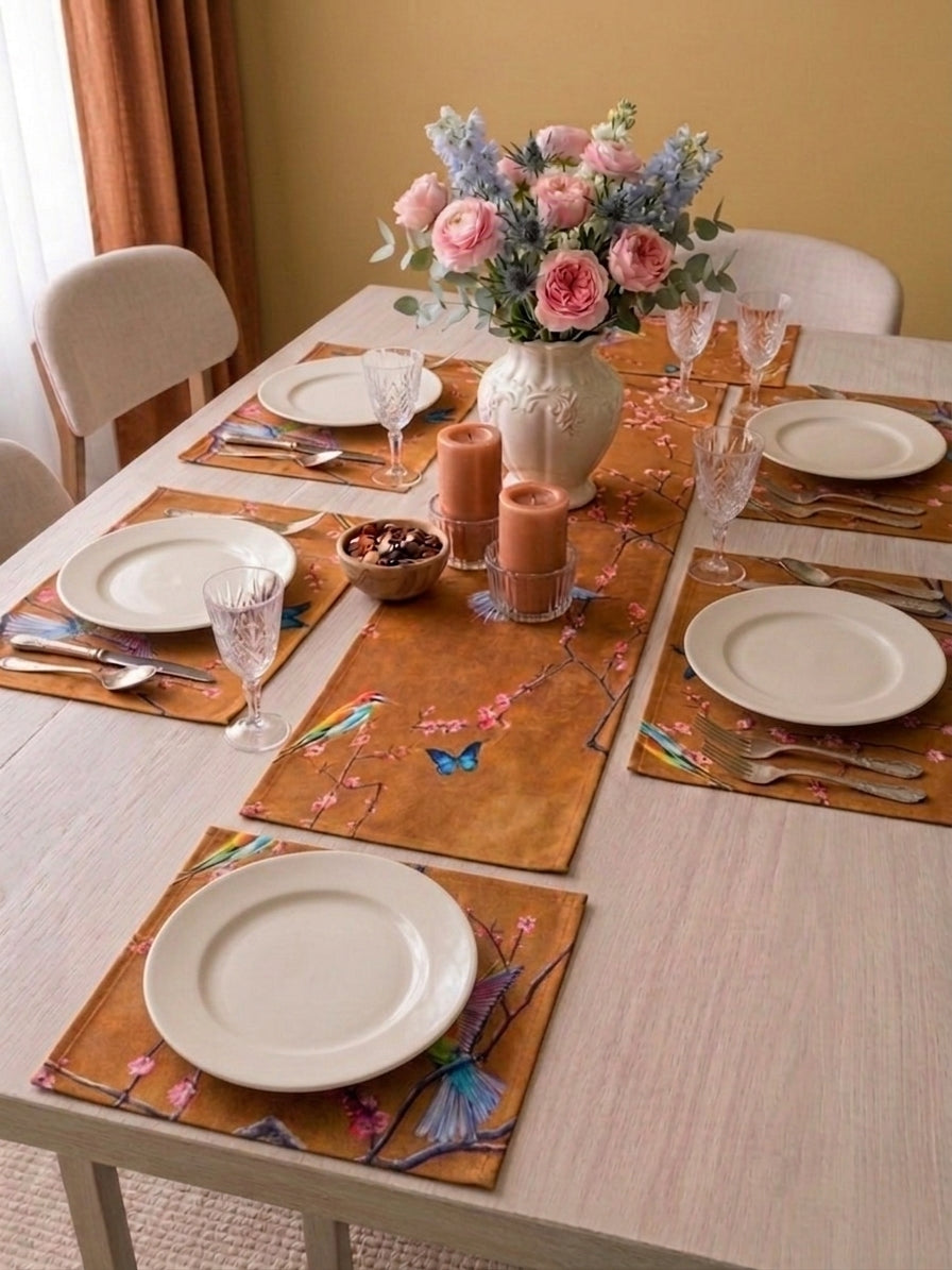 Golden Haze Table Linen Set