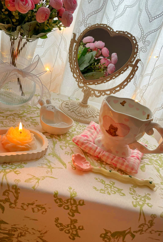 Green Whisper Tablecloth