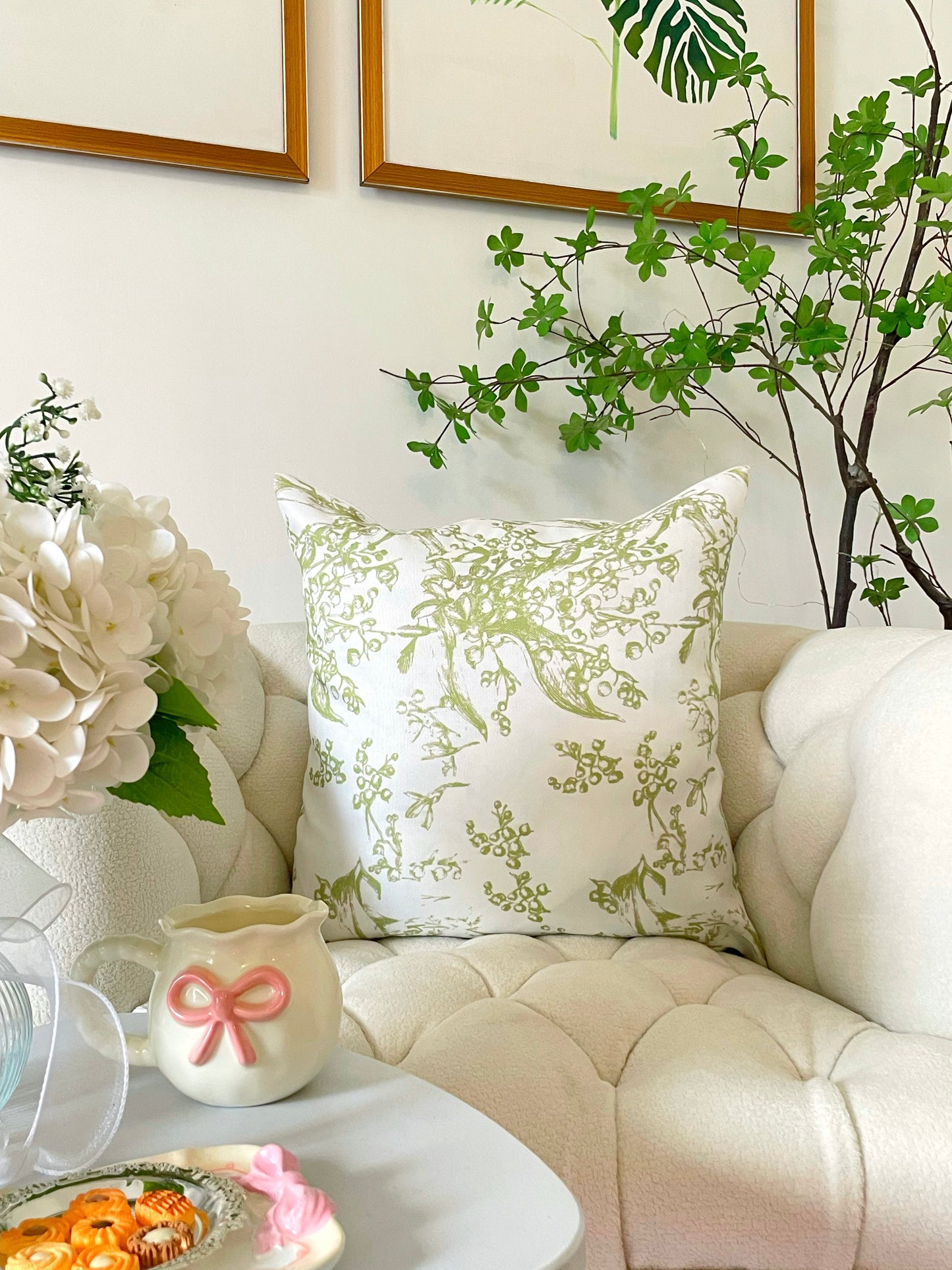 Green Whisper Cushion