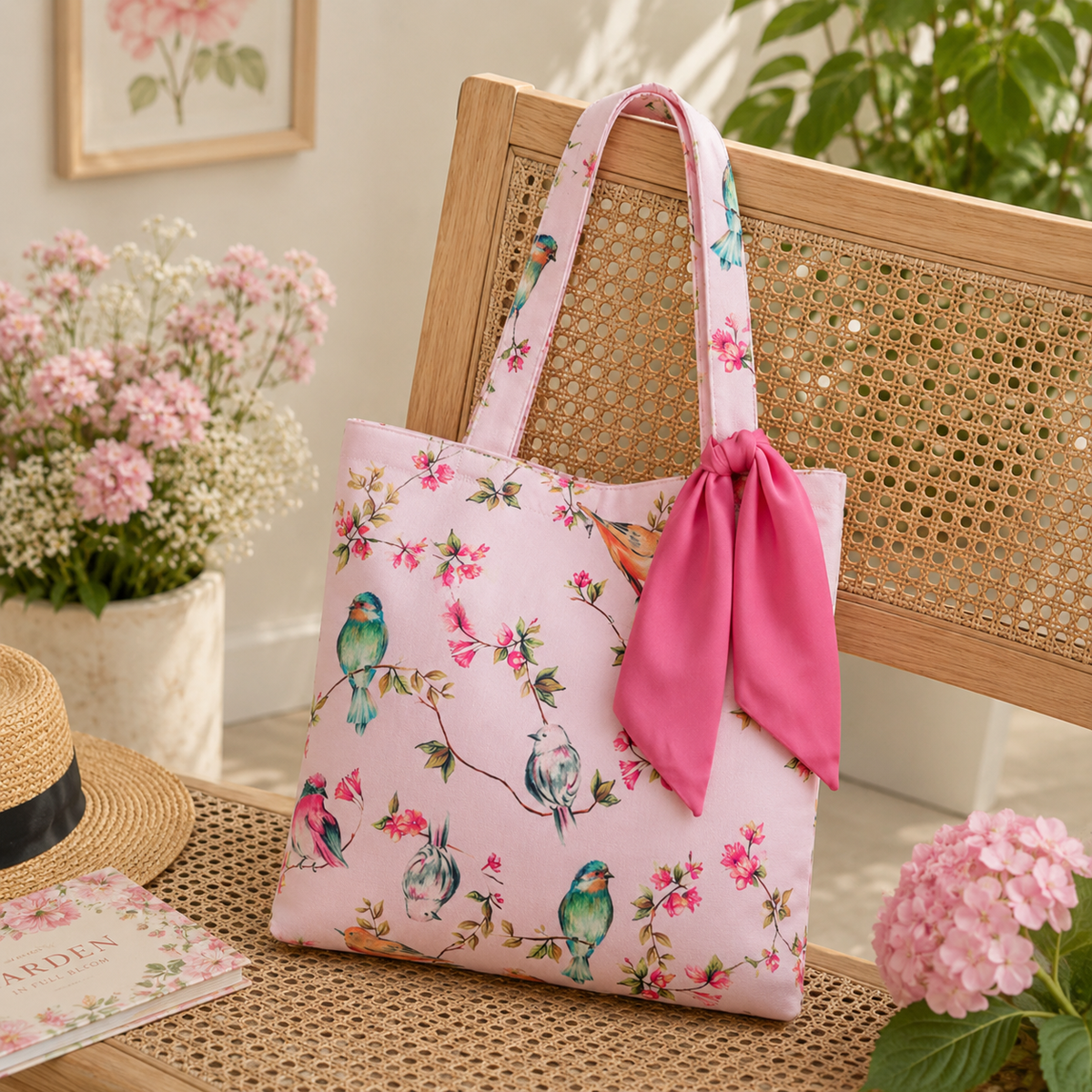 Heavenly Pink Tote Bag