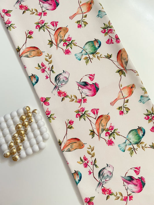 Heavenly White Table Runner