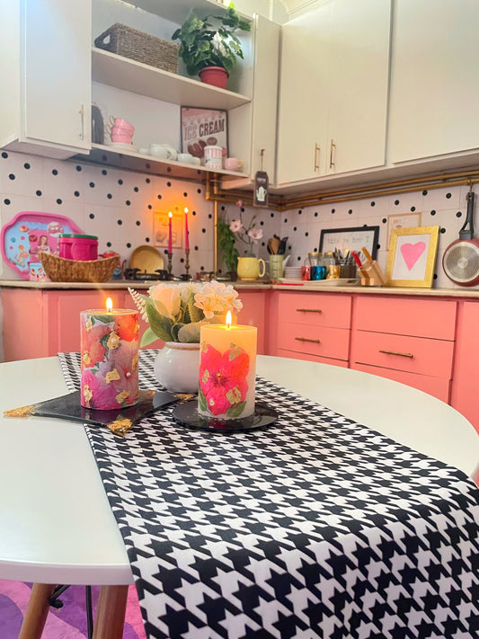 Houndstooth Table Runner