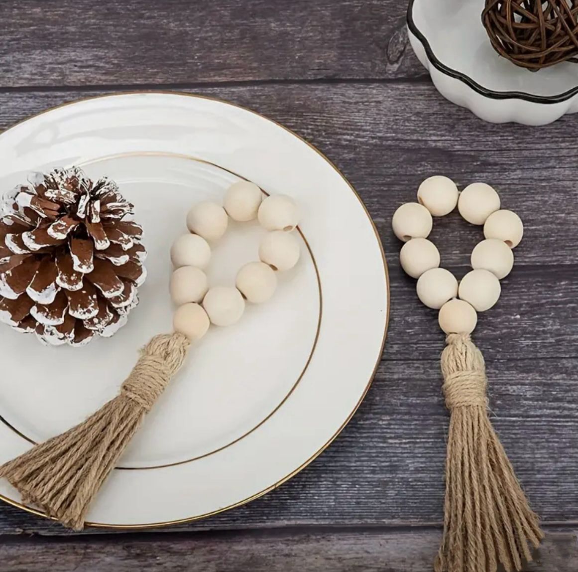 Napkin Ring (Wooden Beads)