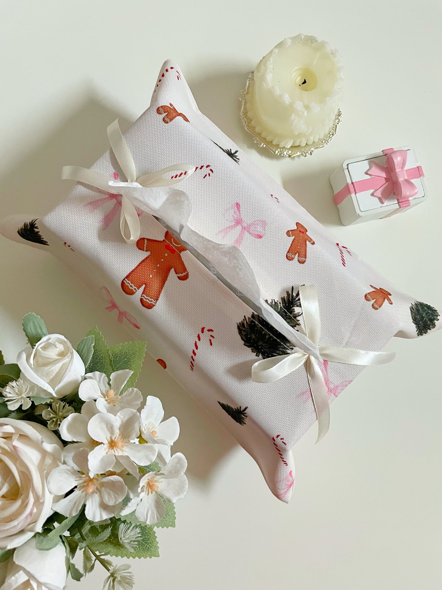 Gingerbread Man Tissue Box Cover