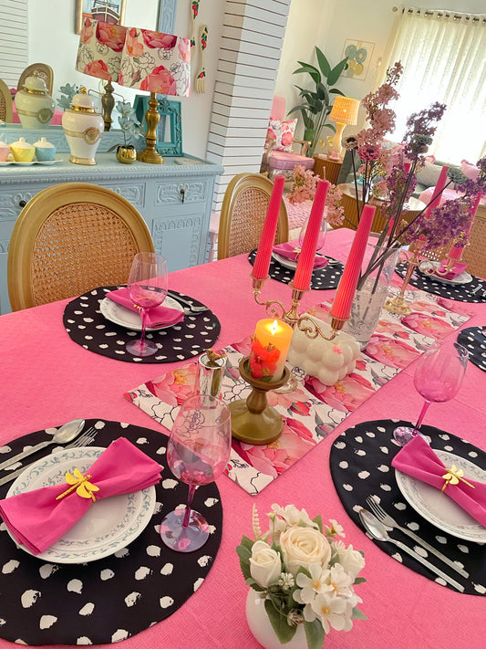 Isabella - Dalmatian Table Linen Set