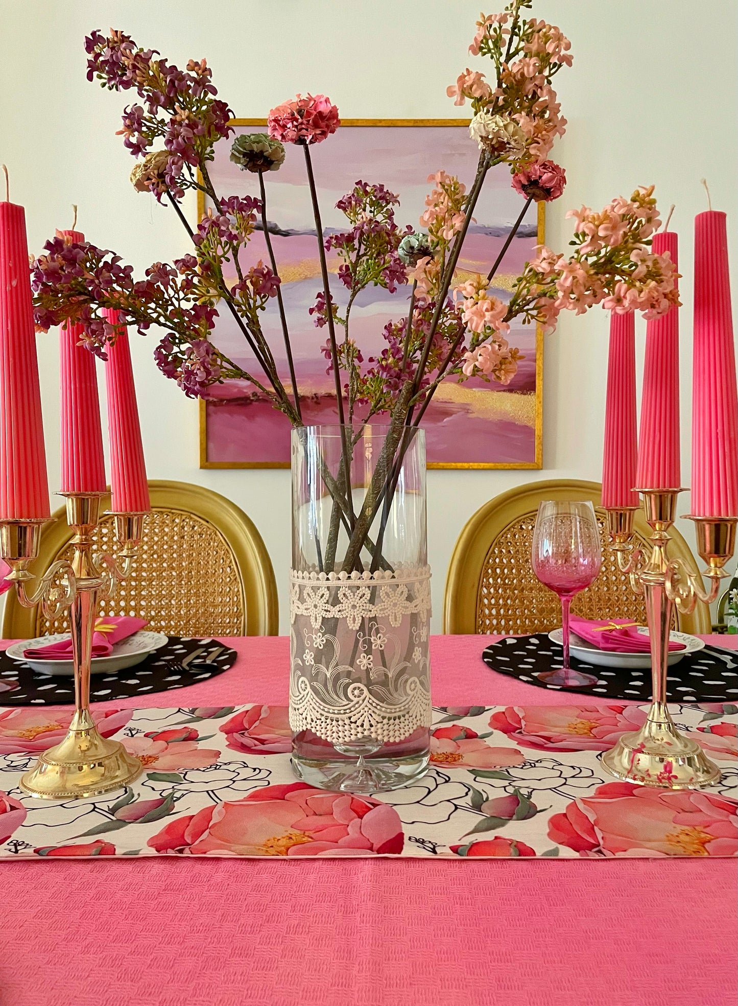 Isabella - Dalmatian Table Linen Set