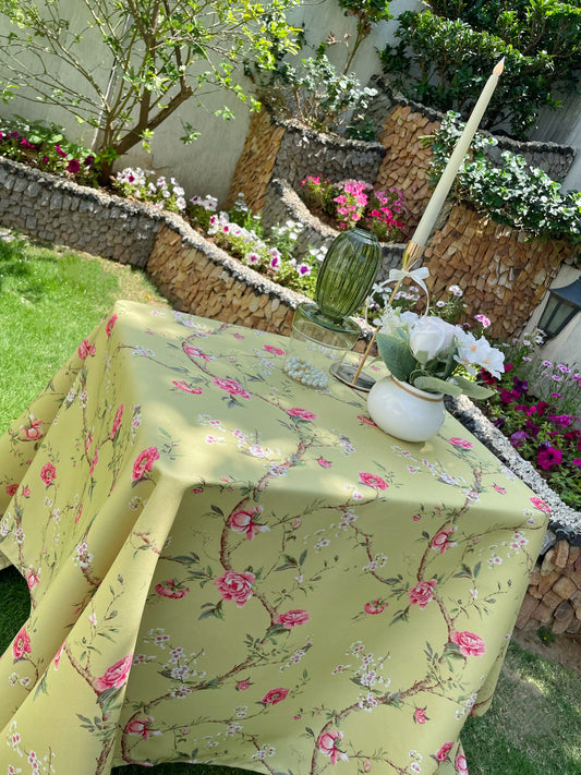 Jade Tablecloth