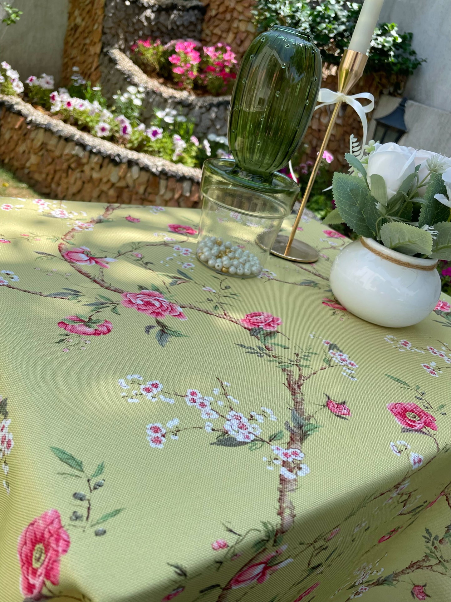 Jade Tablecloth