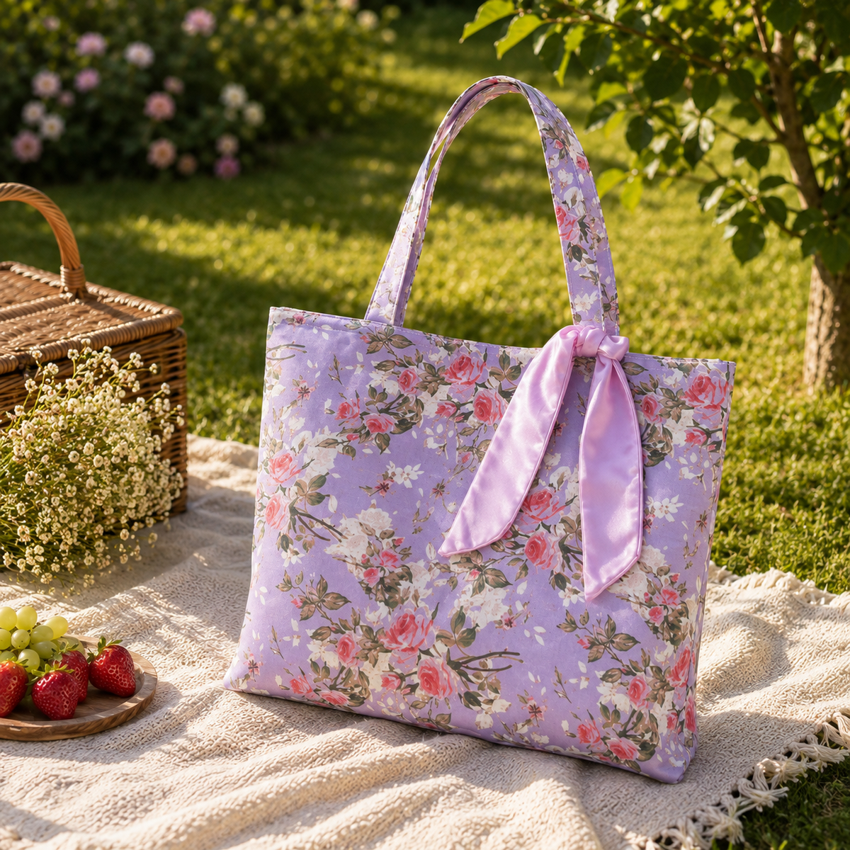 Lavender Tote Bag