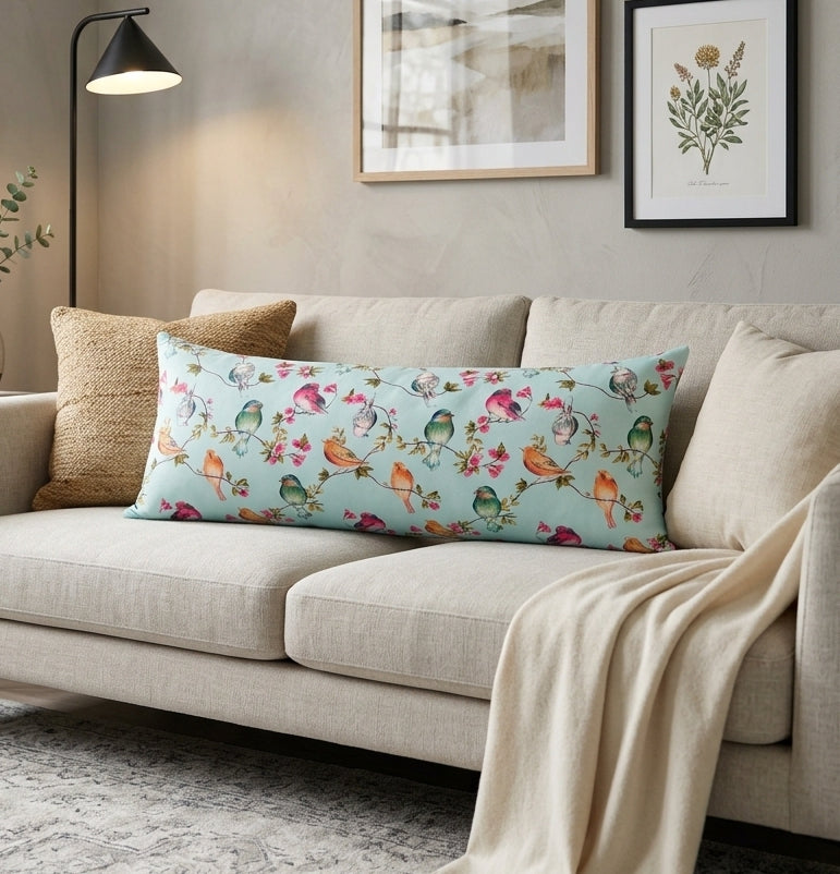 Lumbar Cushion - Heavenly Blue