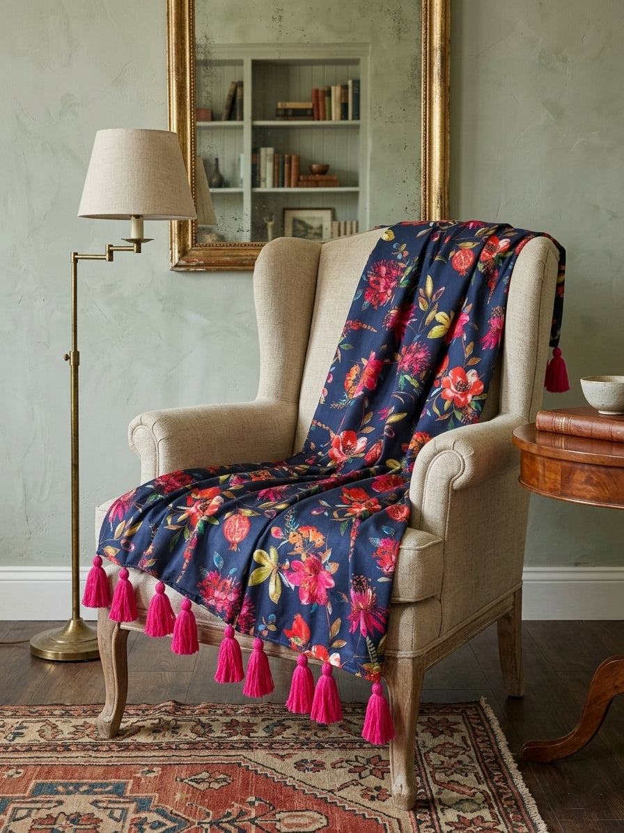 Pretty Petals Throw Blanket