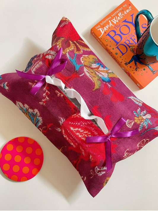 Mauvine Tissue Box Cover