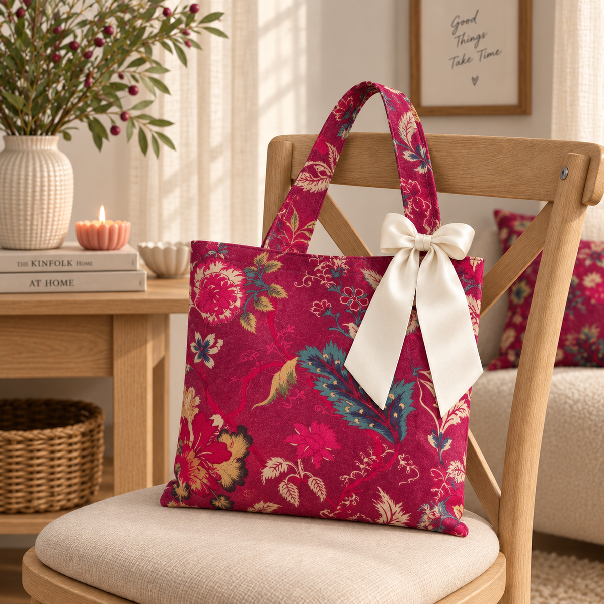 Mauvine Tote Bag