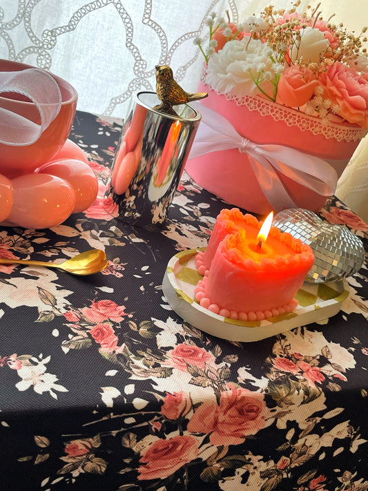 Midnight Roses Tablecloth