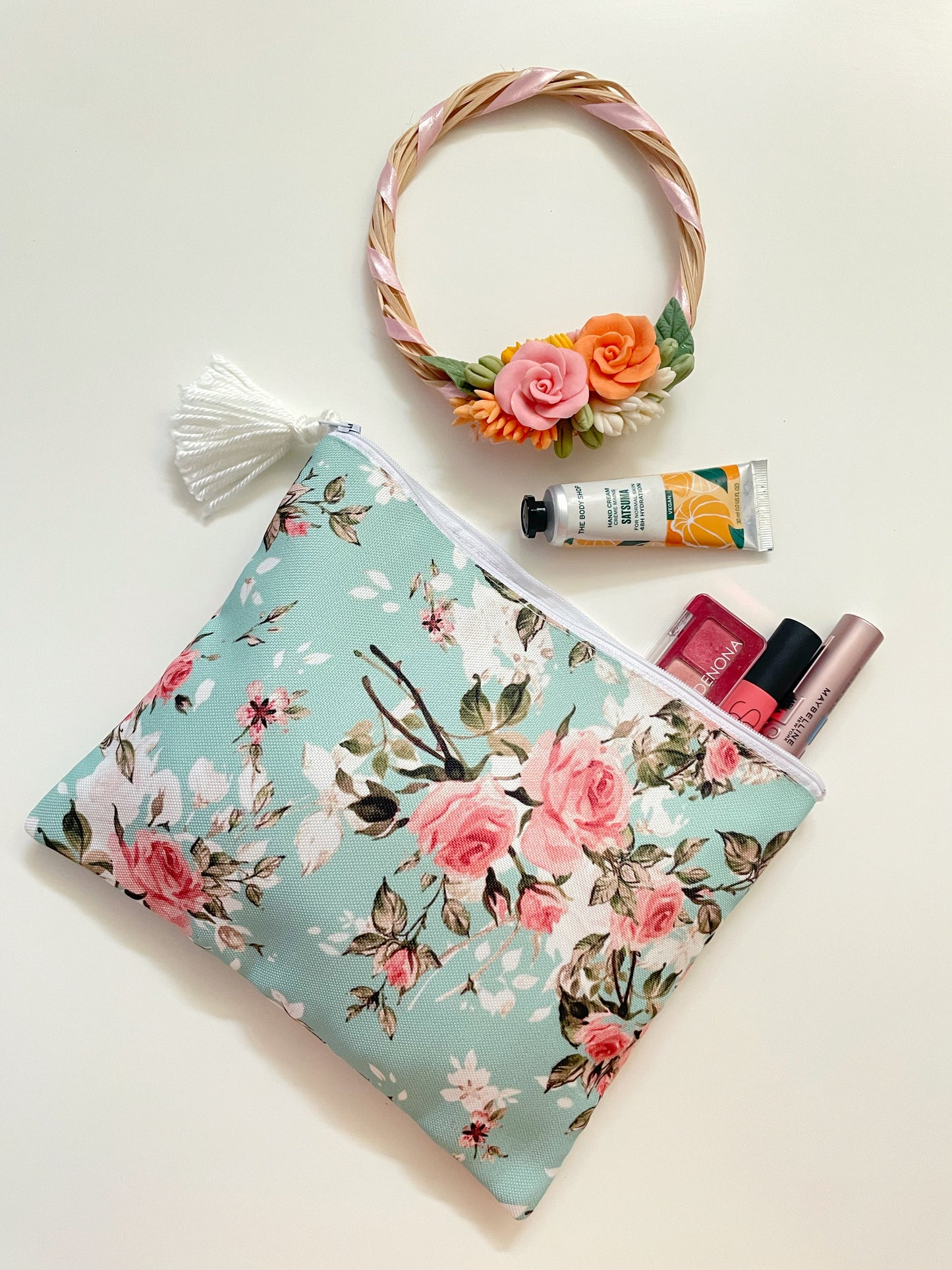 Minty Makeup Pouch