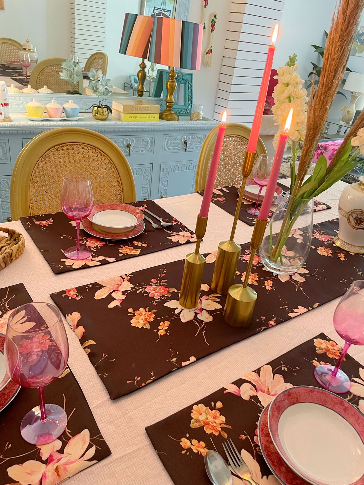 Mocha_Table_Linen_Set