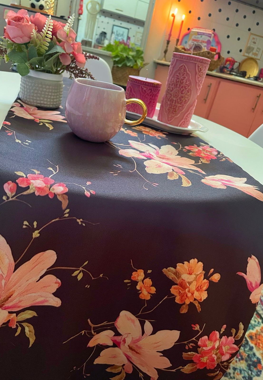Mocha Table Runner