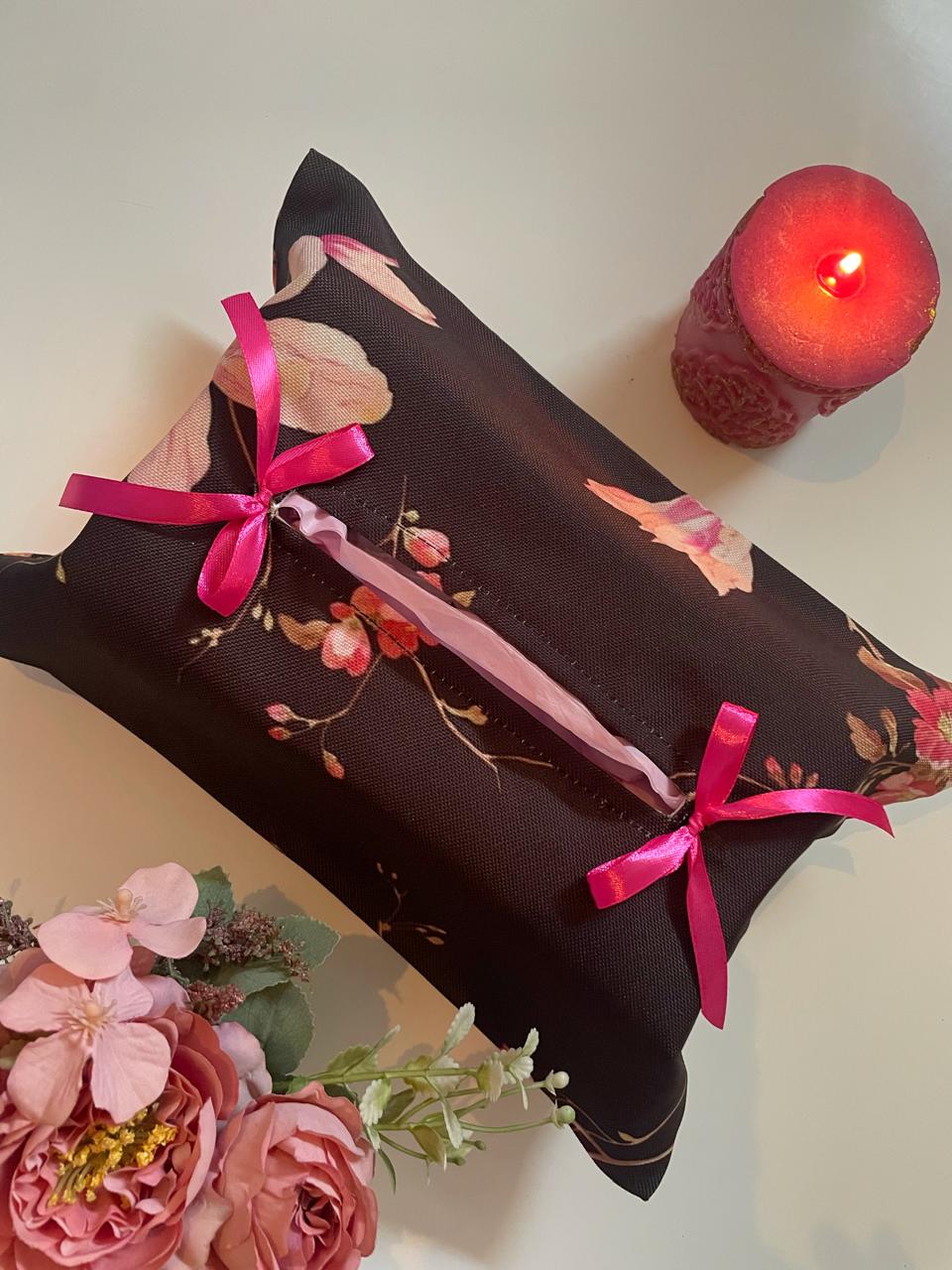 Mocha Tissue Box Cover