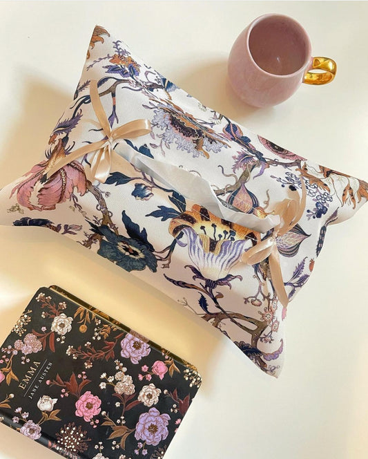 Oatmeal Tissue Box Cover