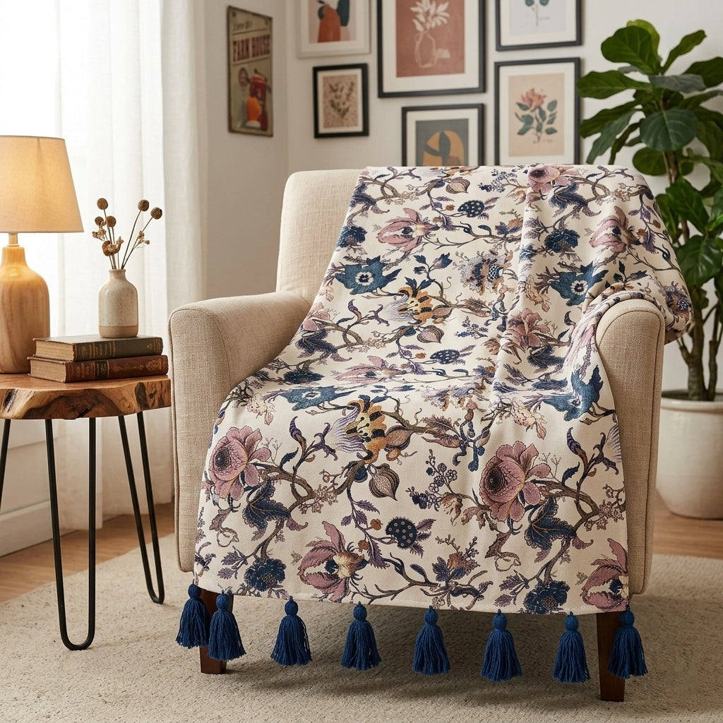 Oatmeal Throw Blanket