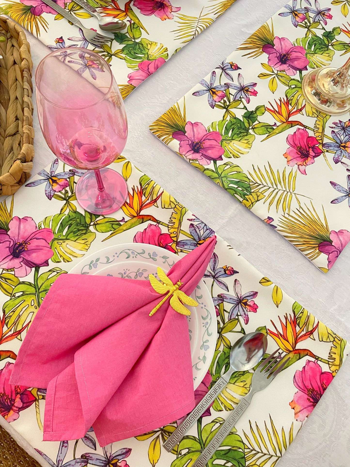 Orchid Table Linen Set