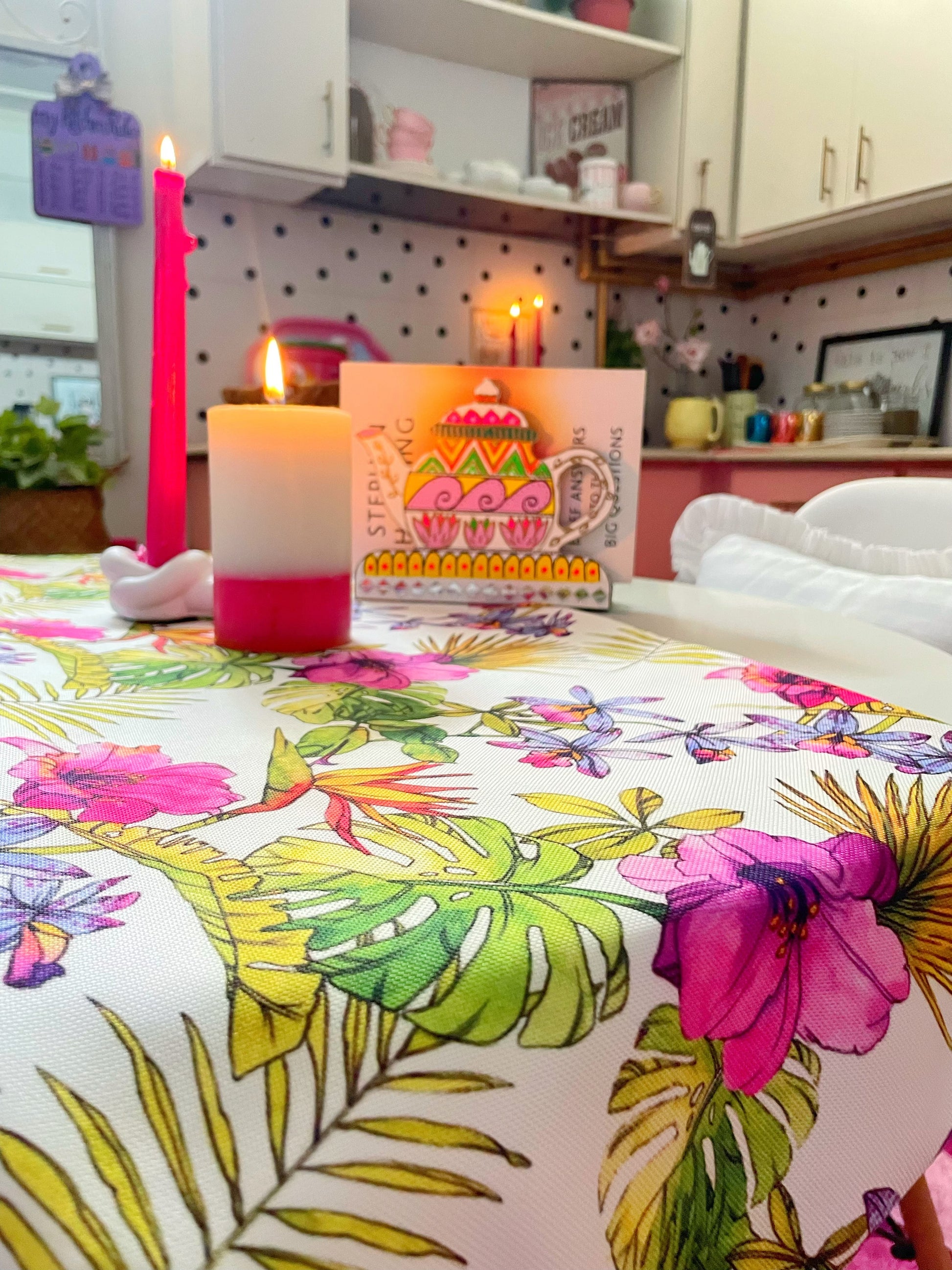 Orchid Table Runner 2