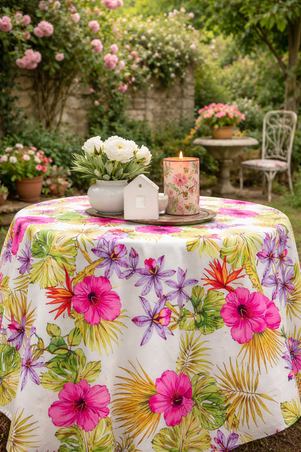Orchid Tablecloth