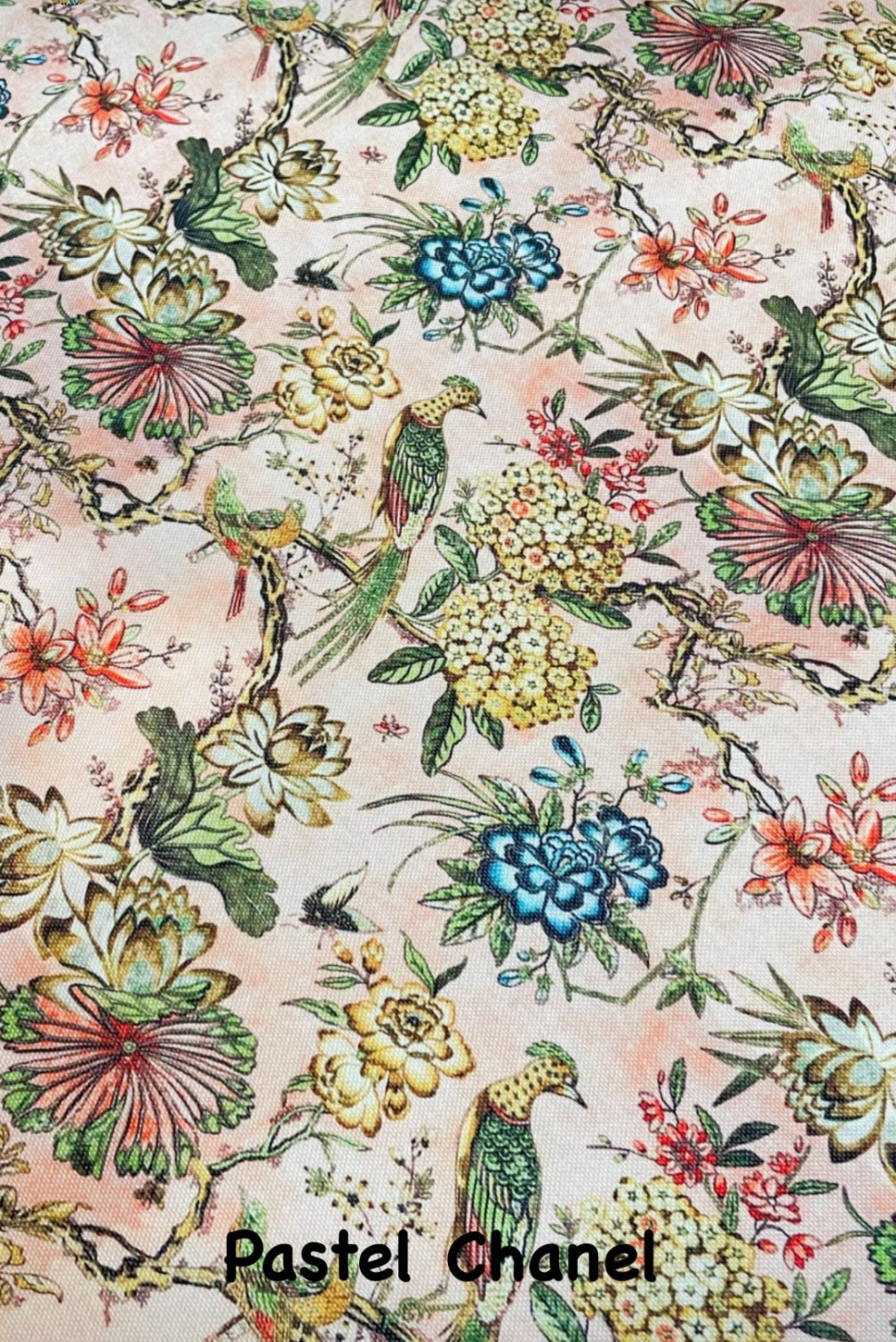 Pastel Chanel Fabric