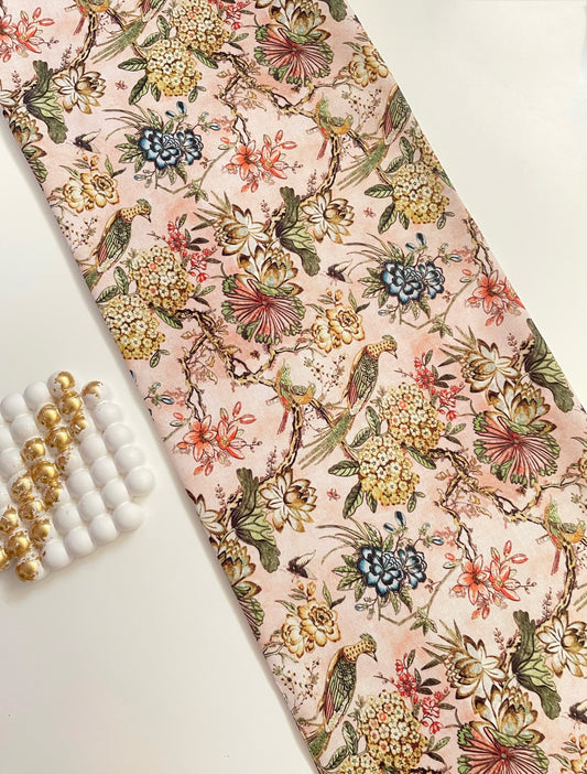 Pastel Chanel Table Runner